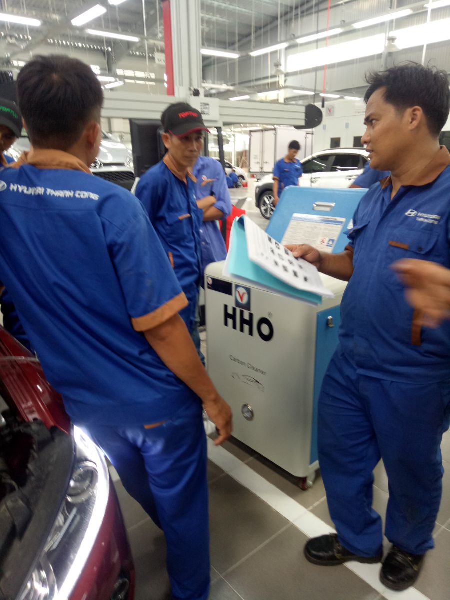 Máy vệ sinh hệ thống động cơ KINGKAR GROUP HHO 6.0