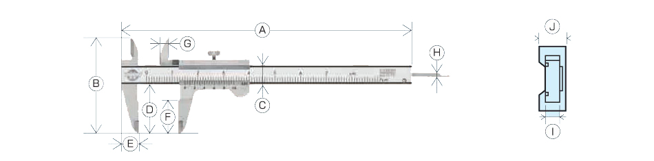 Thước kẹp Kanon SM400