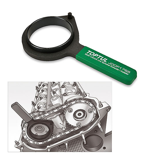 Dụng cụ tháo lắp đĩa xích trục cam động cơ  BMW VANOS TOPTUL JDDP1765