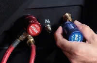 Máy Nạp Gas Điều Hòa Ô Tô Ecotechnics ECK FLAG R134a