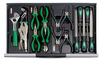 Tủ đồ nghề 7 ngăn 229pcs Toptul GCAJ229B