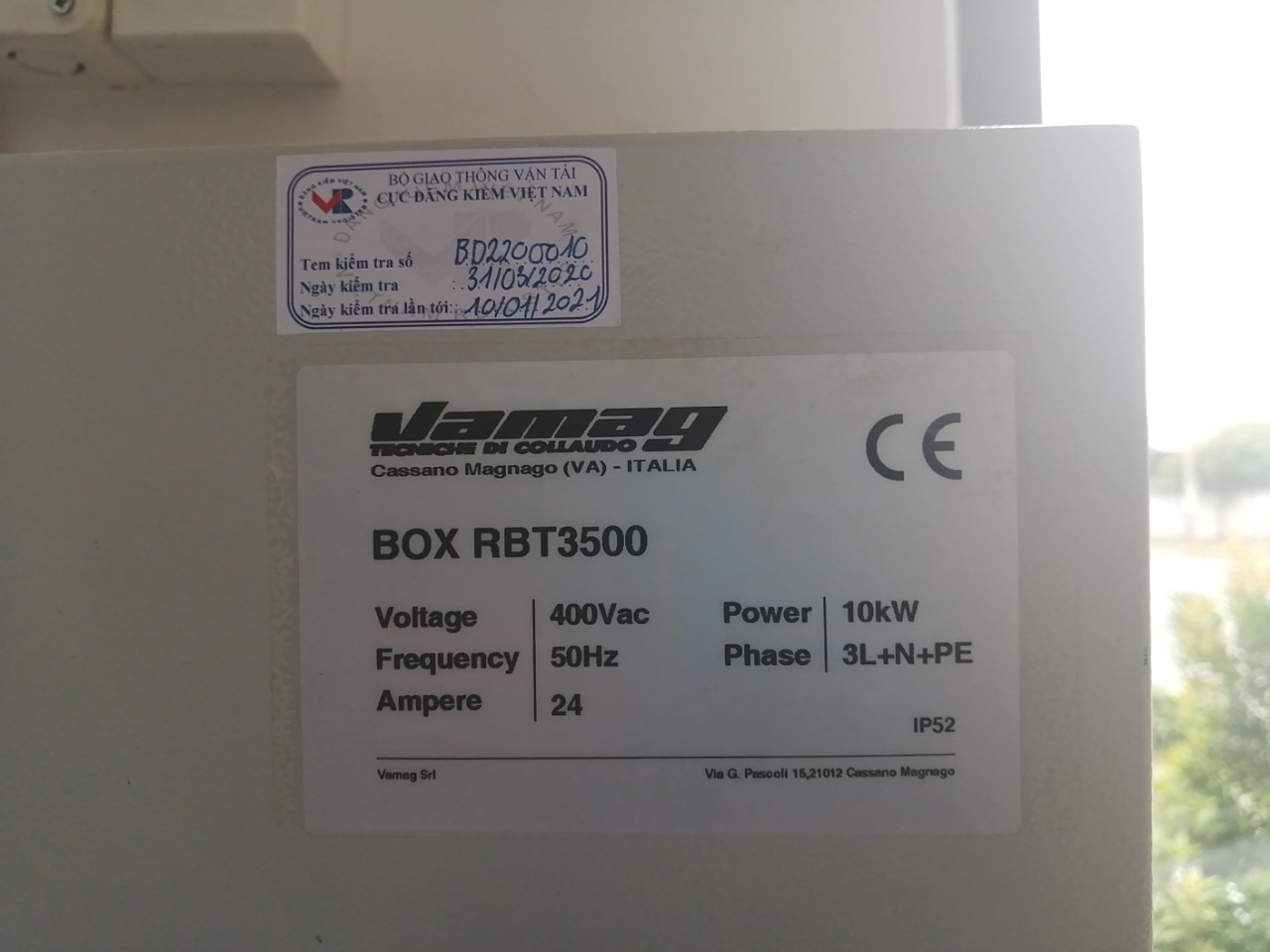 Thiết bị kiểm tra phanh và trượt ngang xe con, xe tải nhẹ có tải trọng tới 3.5 tấn RBT3500 XS FW