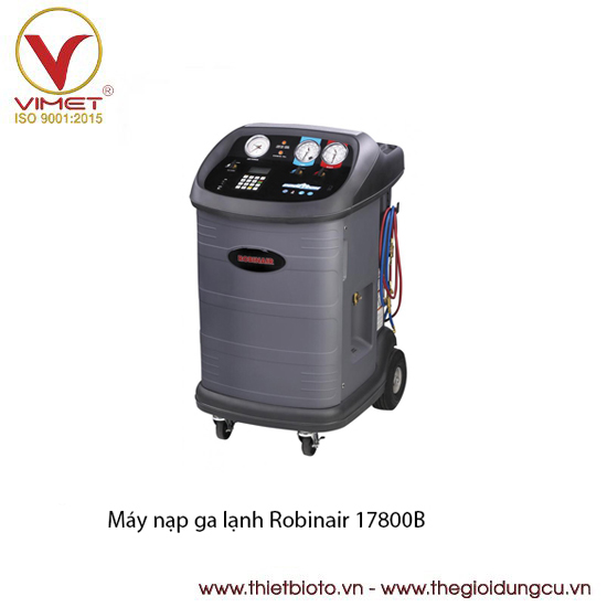Máy thu hồi và nạp ga lạnh tự động cho xe tải và xe bus Robinair 17800B
