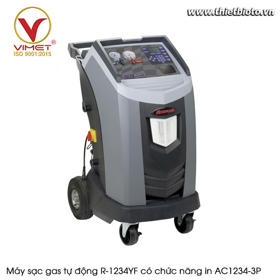 Máy sạc gas tự động R-1234YF có chức năng in AC1234-3P