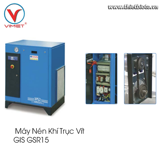 Máy Nén Khí Trục Vít  Gis GSR15