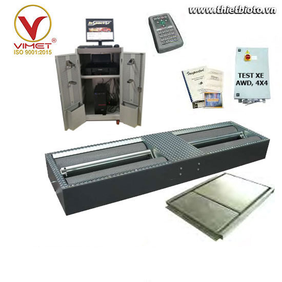 Thiết bị kiểm tra phanh và trượt ngang xe AWD