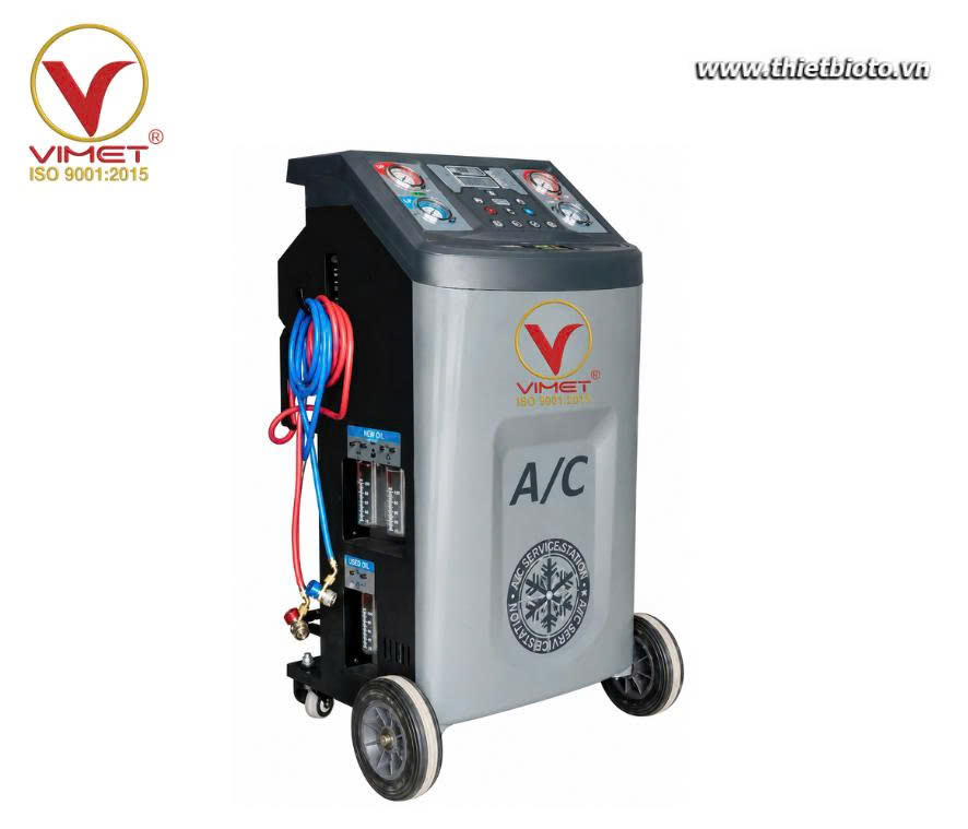 Máy thu hồi và nạp gas điều hòa xe hybrid VMAC636HII
