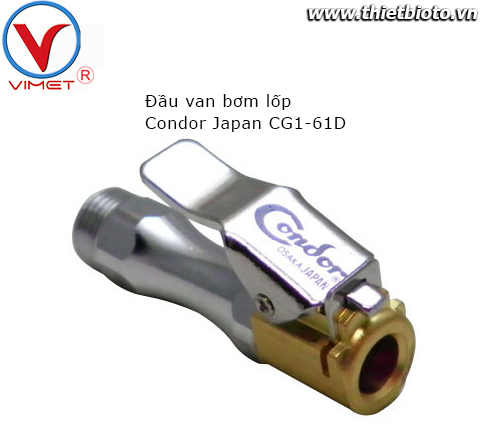 Đầu van bơm lốp Condor CG1-61D