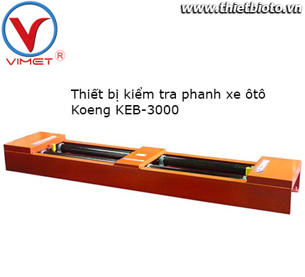 Thiết bị kiểm tra phanh xe ôtô KEB-3000