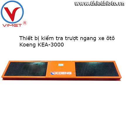 Thiết bị kiểm tra trượt ngang xe ôtô KEA-3000